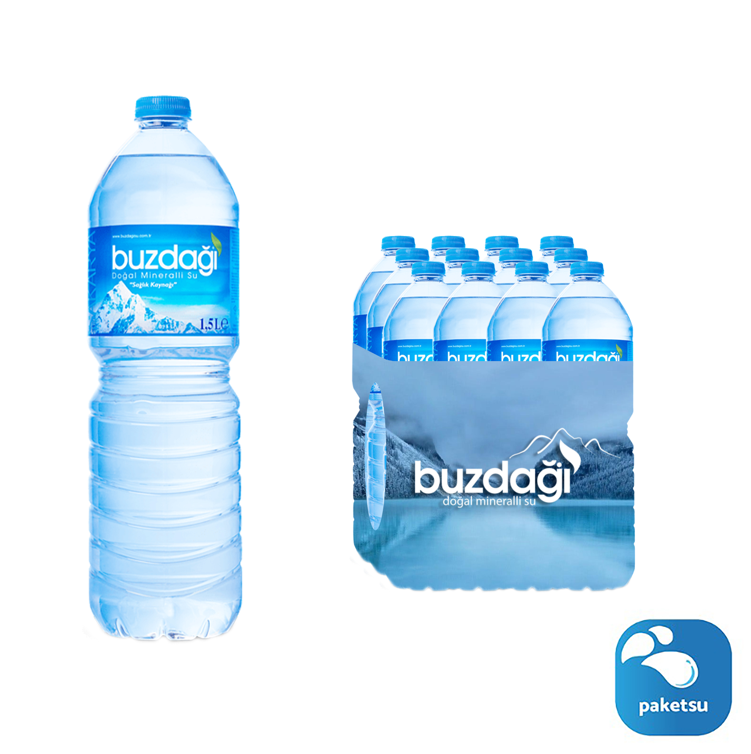 Buzdağı 1,5 lt Pet Şişe