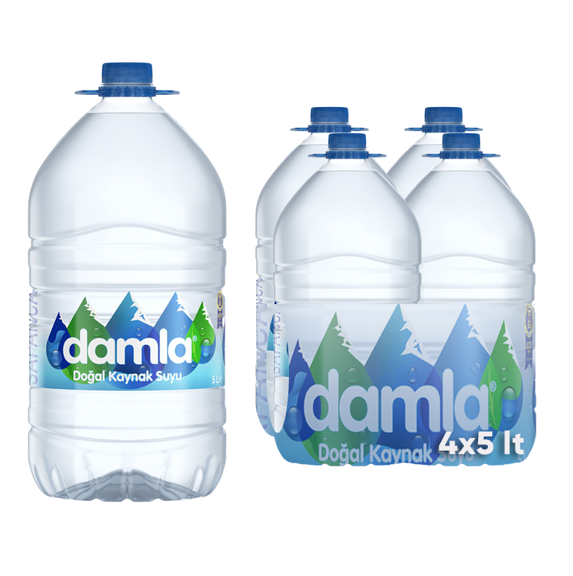 Damla 5 lt Pet Şişe