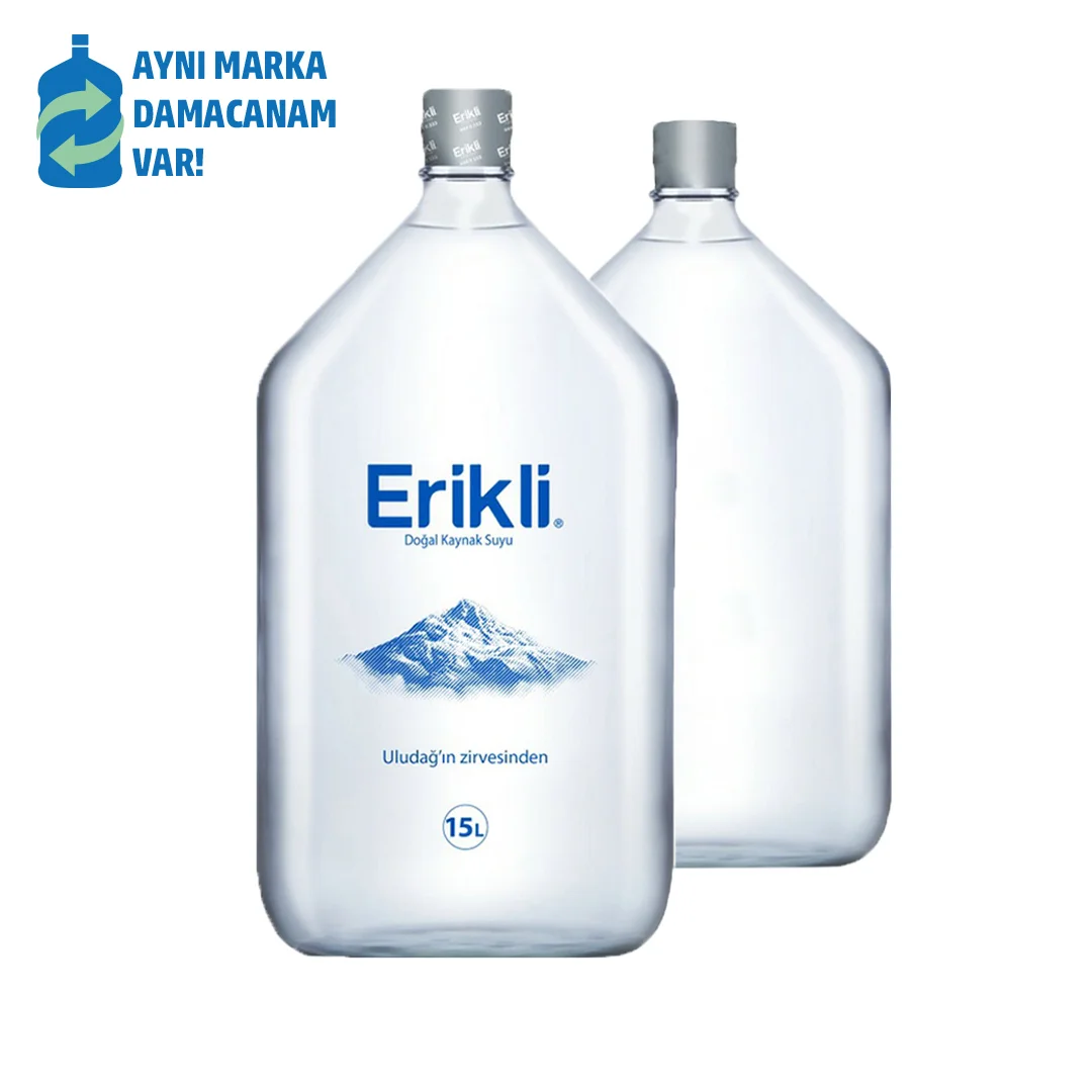 Erikli Cam Damacana 15 Litre
