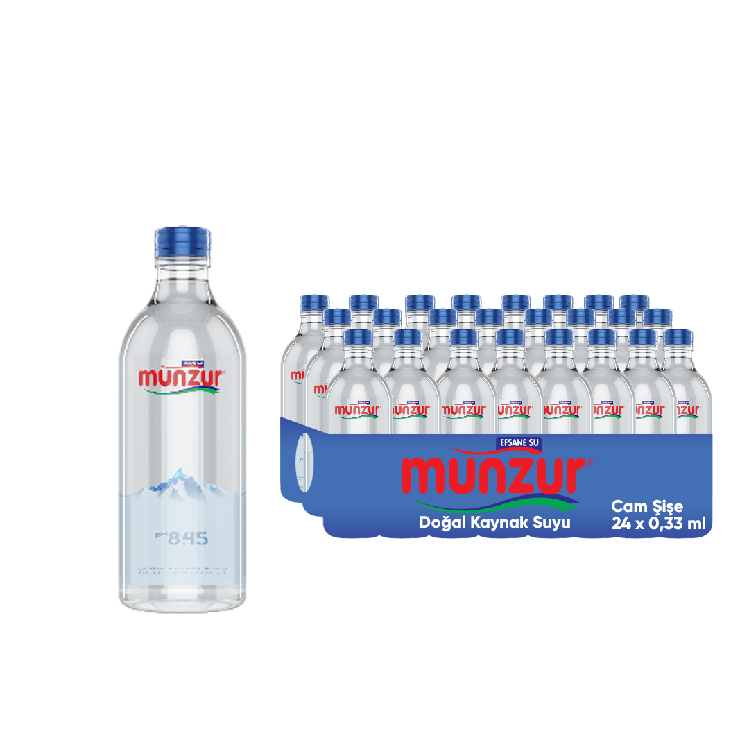 Munzur Cam Şişe 24 x 0,330 ml