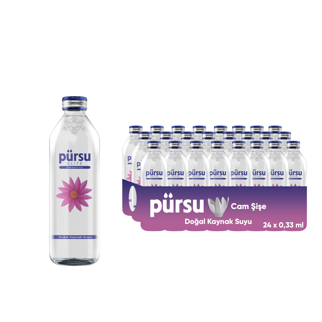 Pürsu 330 ml Cam Şişe